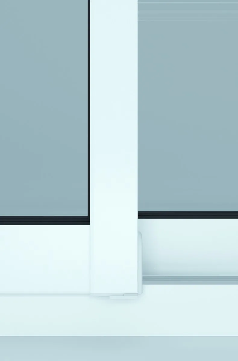 SW2 — Dettaglio del vetro e del profilo