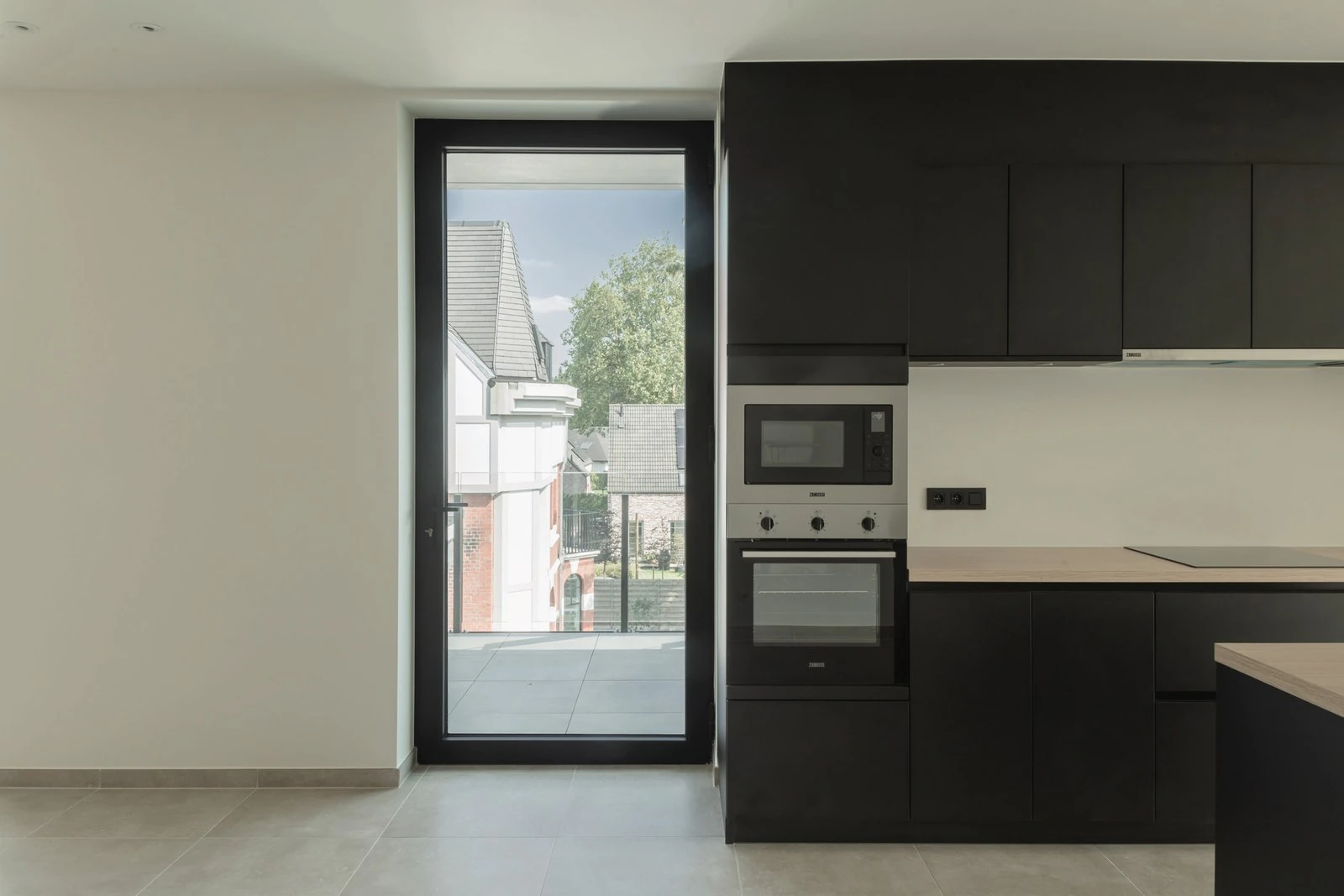 Interno con serramenti W2 in PVC